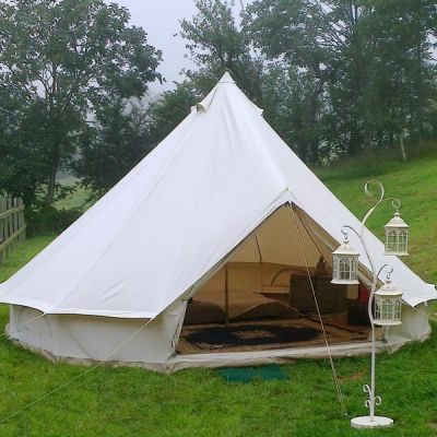 cgh bell tent outside